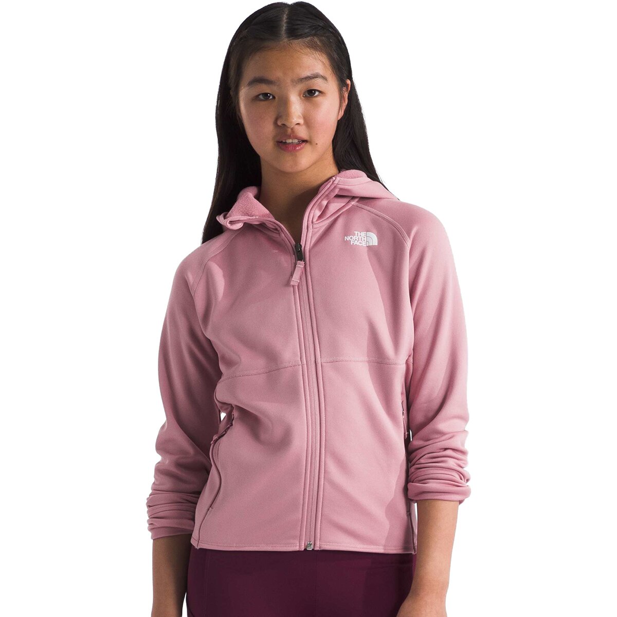 Детское худи The North Face Canyonlands Full-Zip, цвет: Розовато-лиловый — фото 5