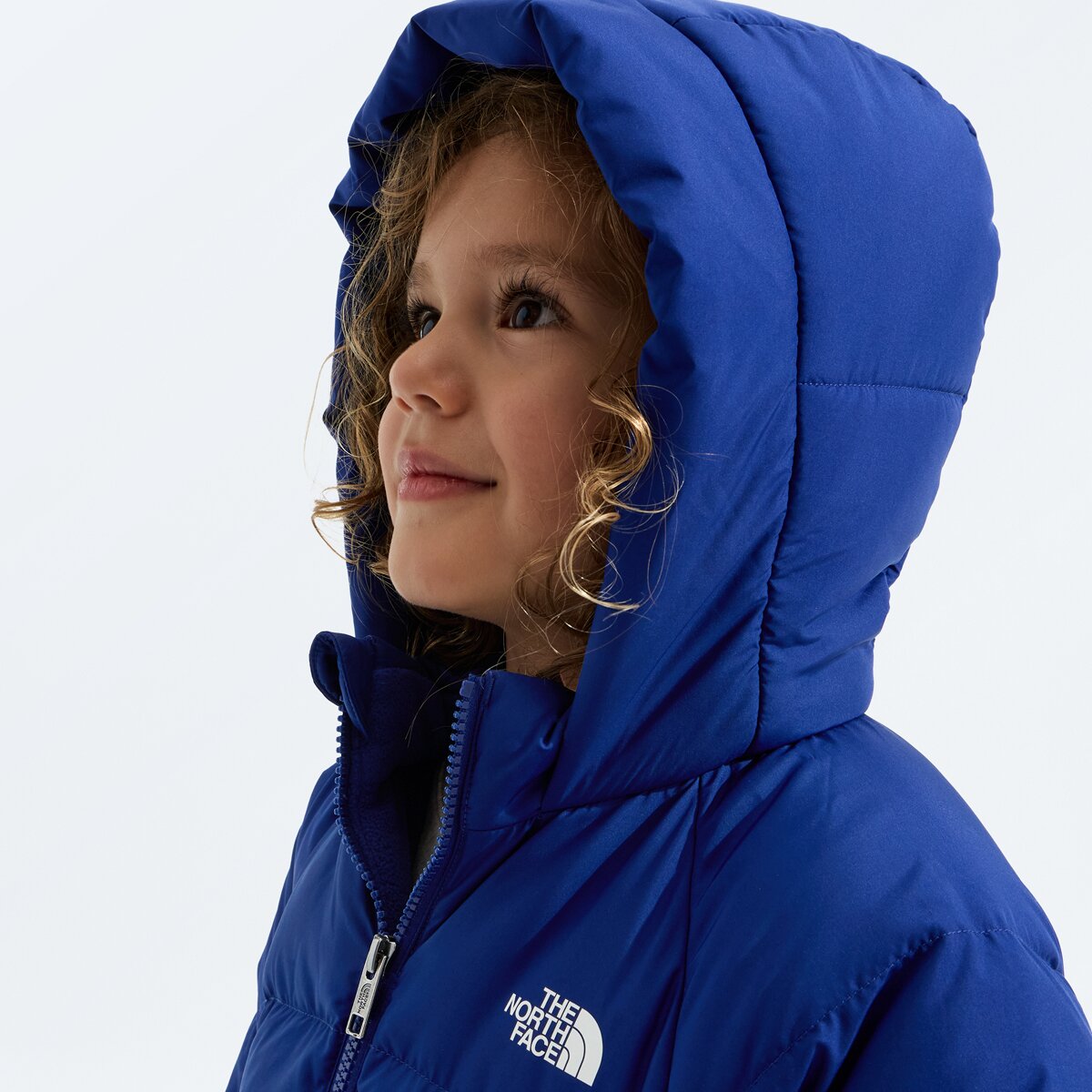 Детская куртка The North Face North Down Fleece-Lined Parka - Toddlers', цвет: Насыщенный синий — фото 4