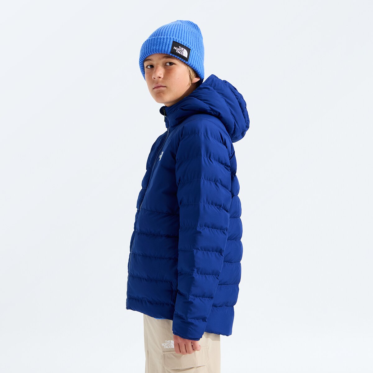 Куртка The North Face Reversible Perrito Hooded Jacket для мальчиков, цвет: Насыщенный синий — фото 4