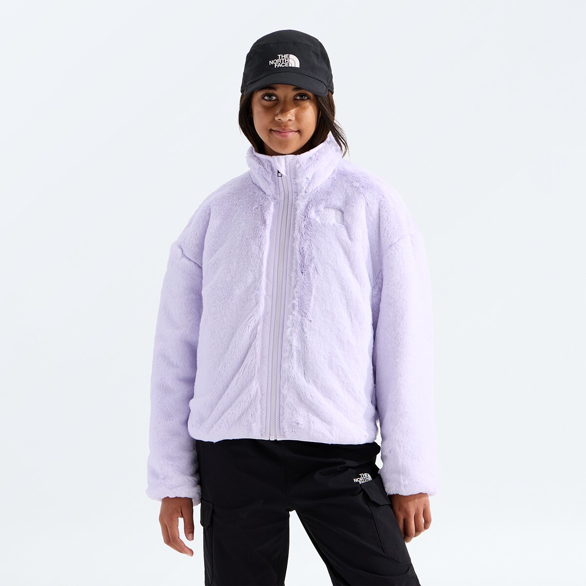 Куртка The North Face Reversible Shasta Full-Zip Jacket для девочек, цвет: Ледяной сиреневый — фото 2
