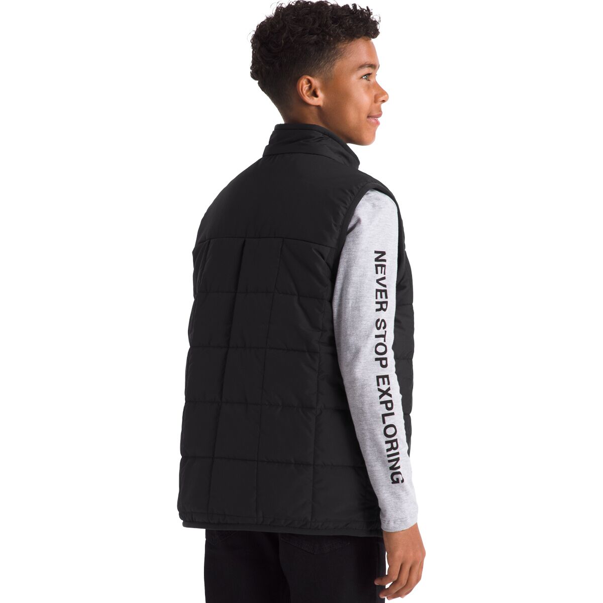 Жилет The North Face Reversible Shasta Vest для мальчиков, цвет: Чёрный — фото 2