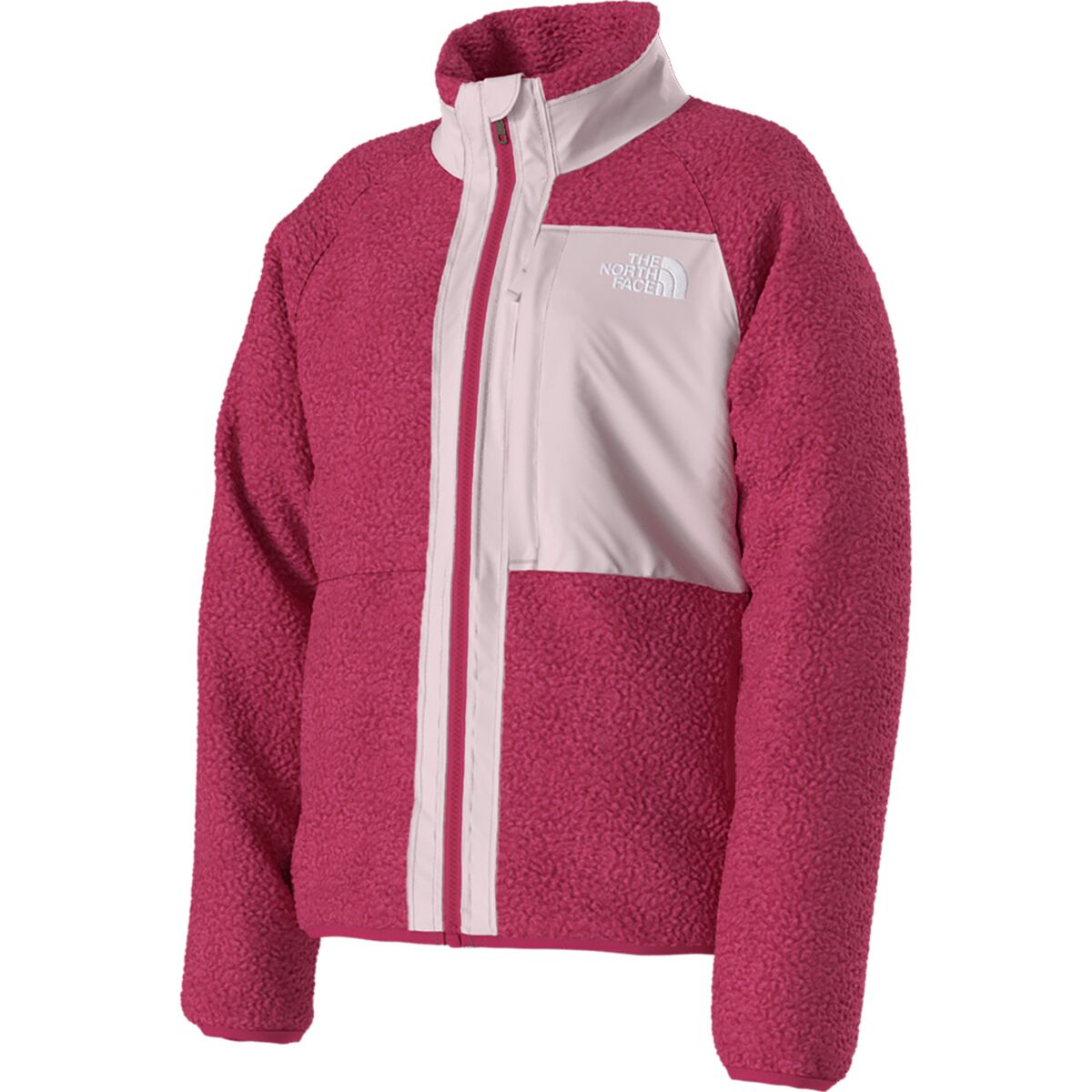 Куртка The North Face Yumiori Full-Zip Jacket для девочек, цвет: Lali Guran/Pale Blossom — фото 3