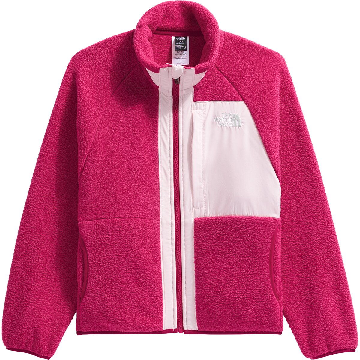 Куртка The North Face Yumiori Full-Zip Jacket для девочек, цвет: Lali Guran/Pale Blossom — фото 5