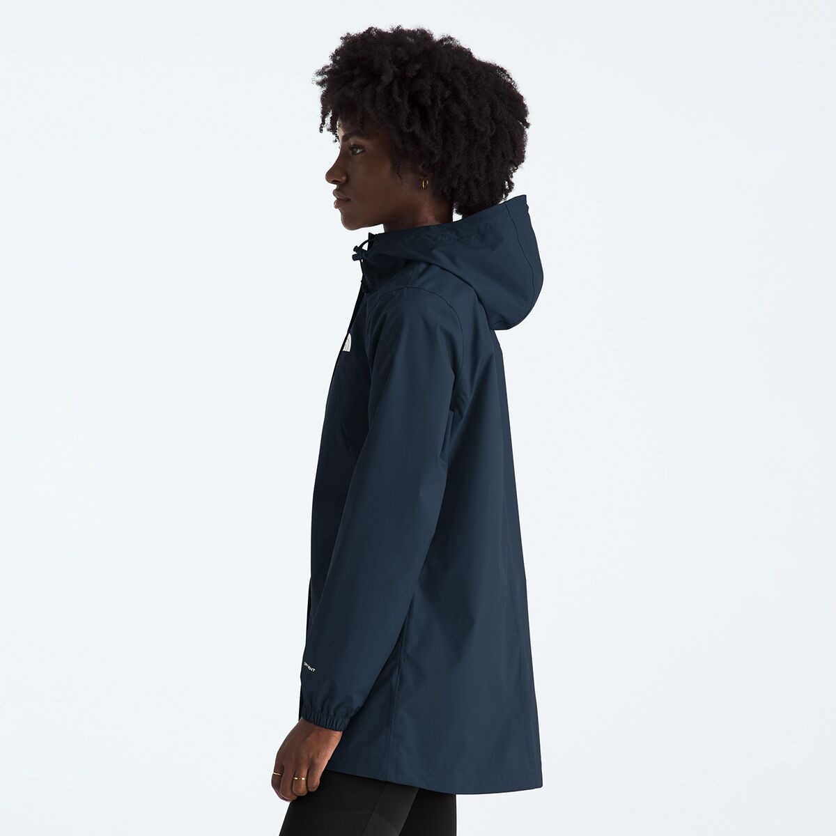 Женская куртка The North Face Antora Rain Parka, цвет: Снежный тёмно-синий — фото 3