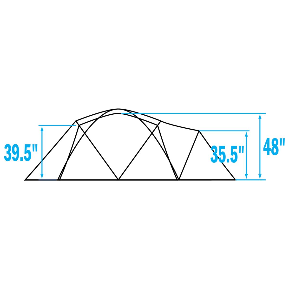 The North Face VE 25 Tent: 3-Person 4-Season