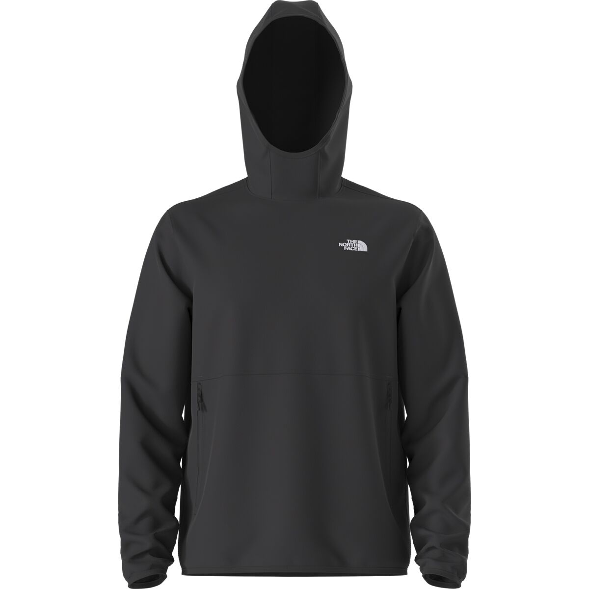 Мужское худи The North Face Glacier Fleece Pullover, цвет: Чёрный — фото 3