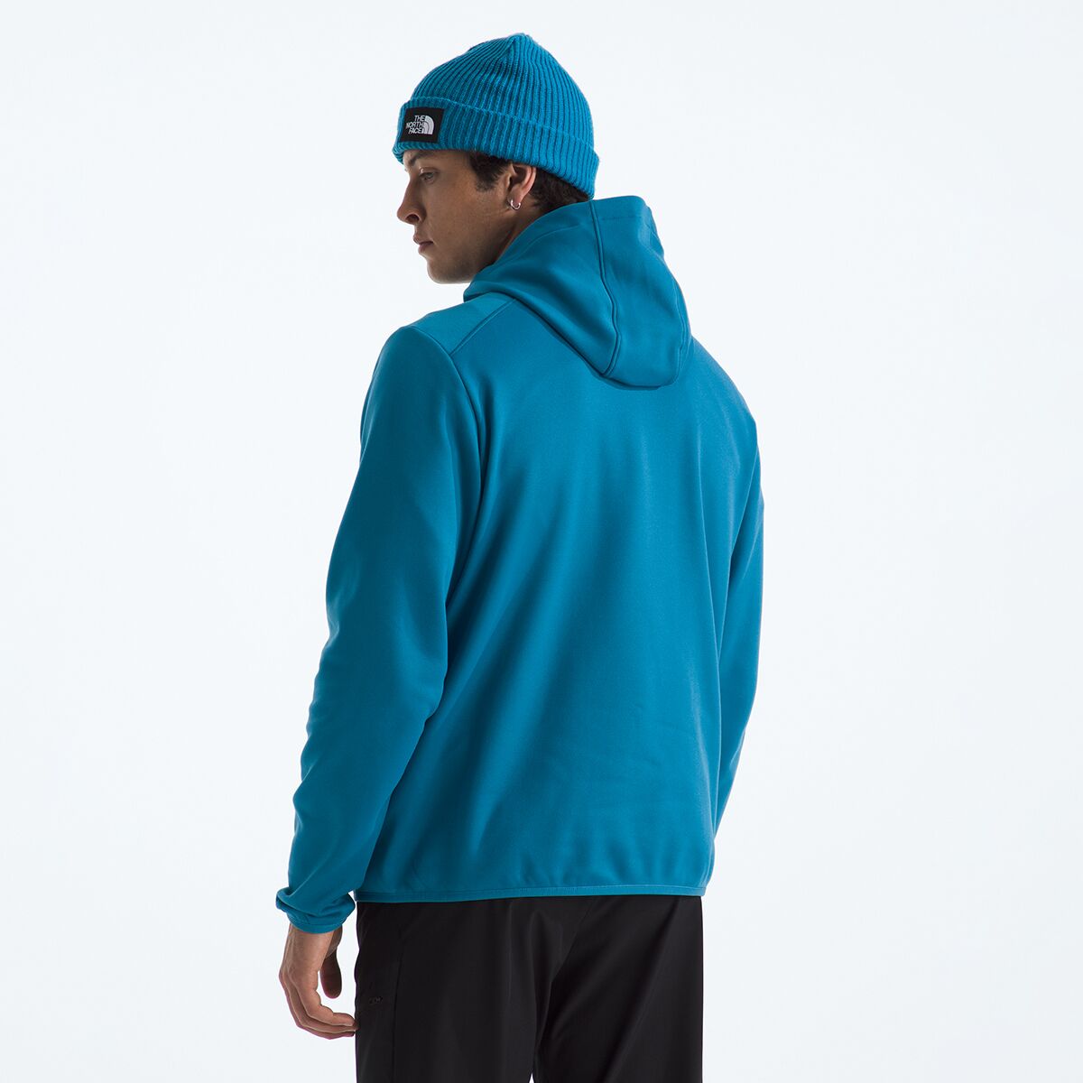 Мужская куртка The North Face TNF Performance Fleece Full-Zip Hooded, цвет: Сумеречный синий — фото 6