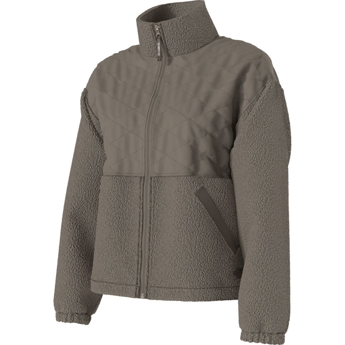 Женская куртка The North Face Cabin Fleece Full-Zip, цвет: Мокко коричневый — фото 2