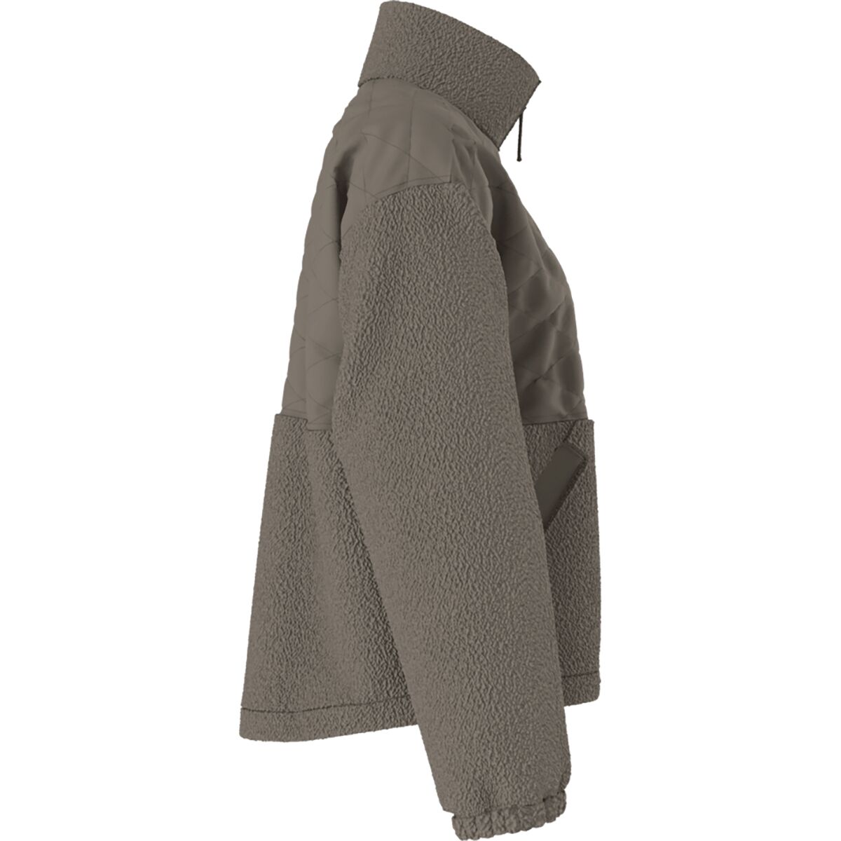 Женская куртка The North Face Cabin Fleece Full-Zip, цвет: Мокко коричневый — фото 3