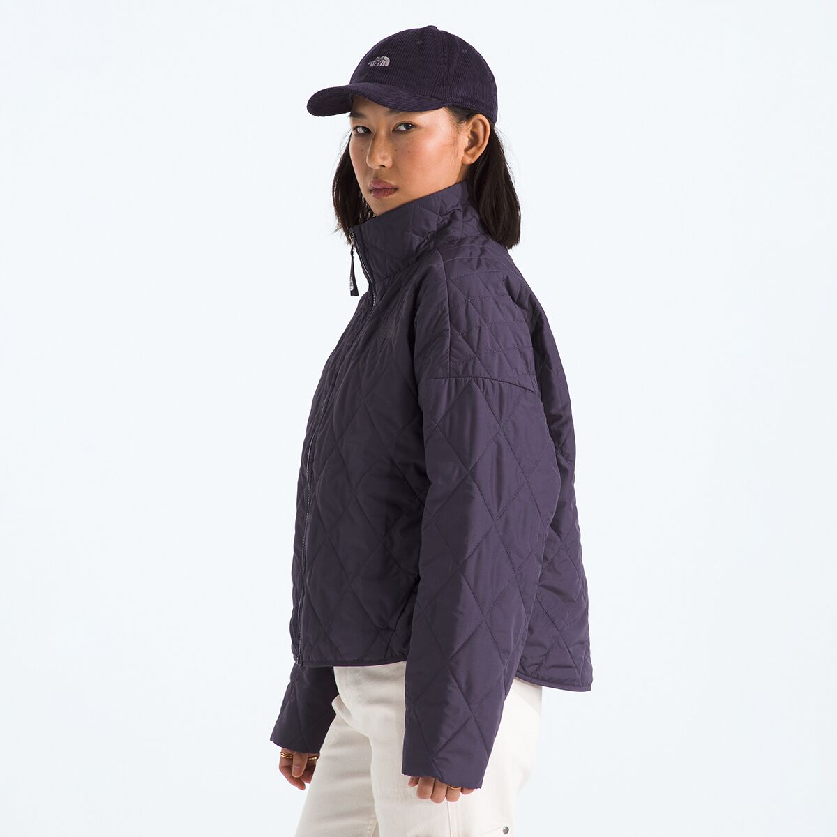 Женская куртка The North Face Diamond Peak Insulated, цвет: Сумеречный — фото 3