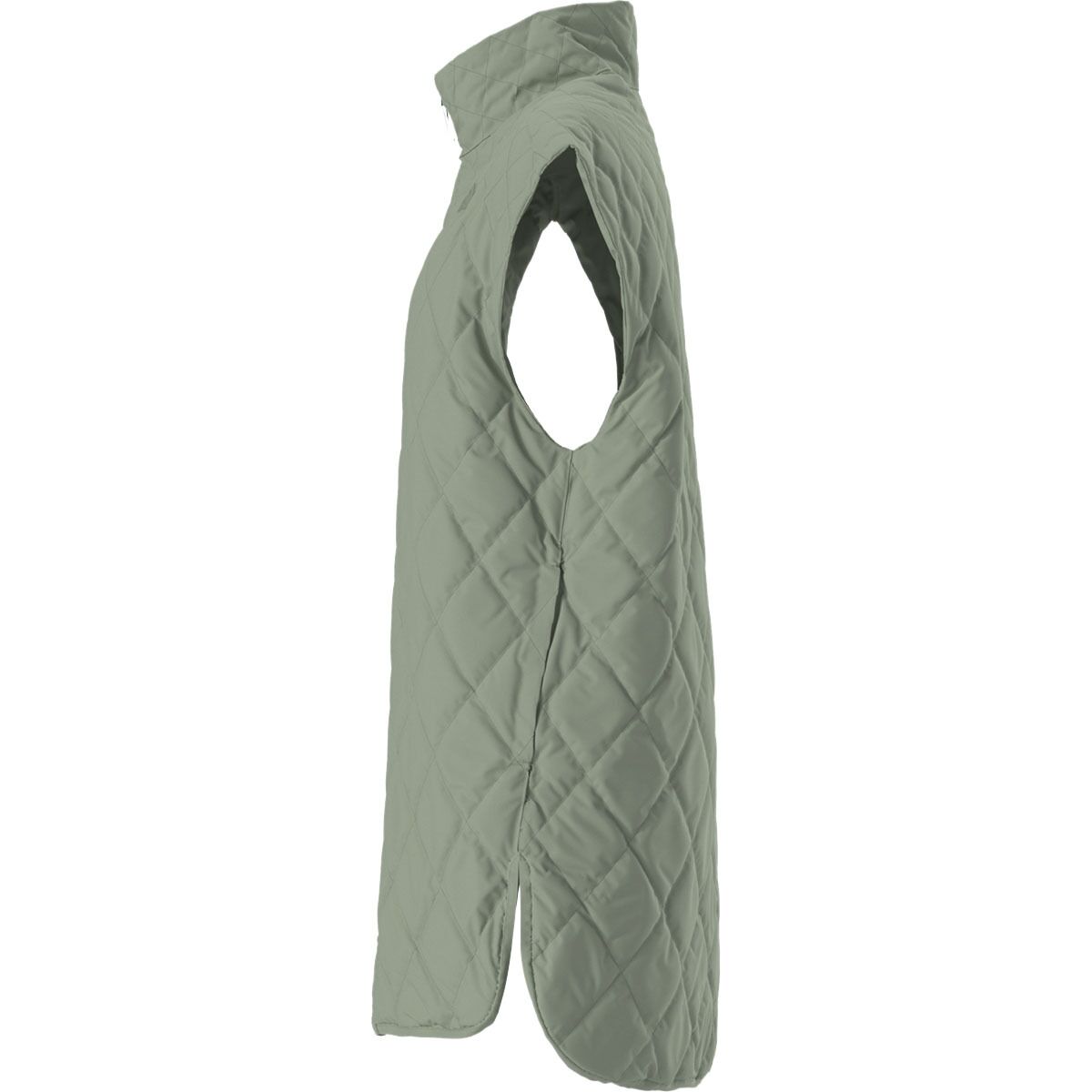 Женский жилет The North Face Diamond Peak Insulated Vest, цвет: Сланцевый мох — фото 5