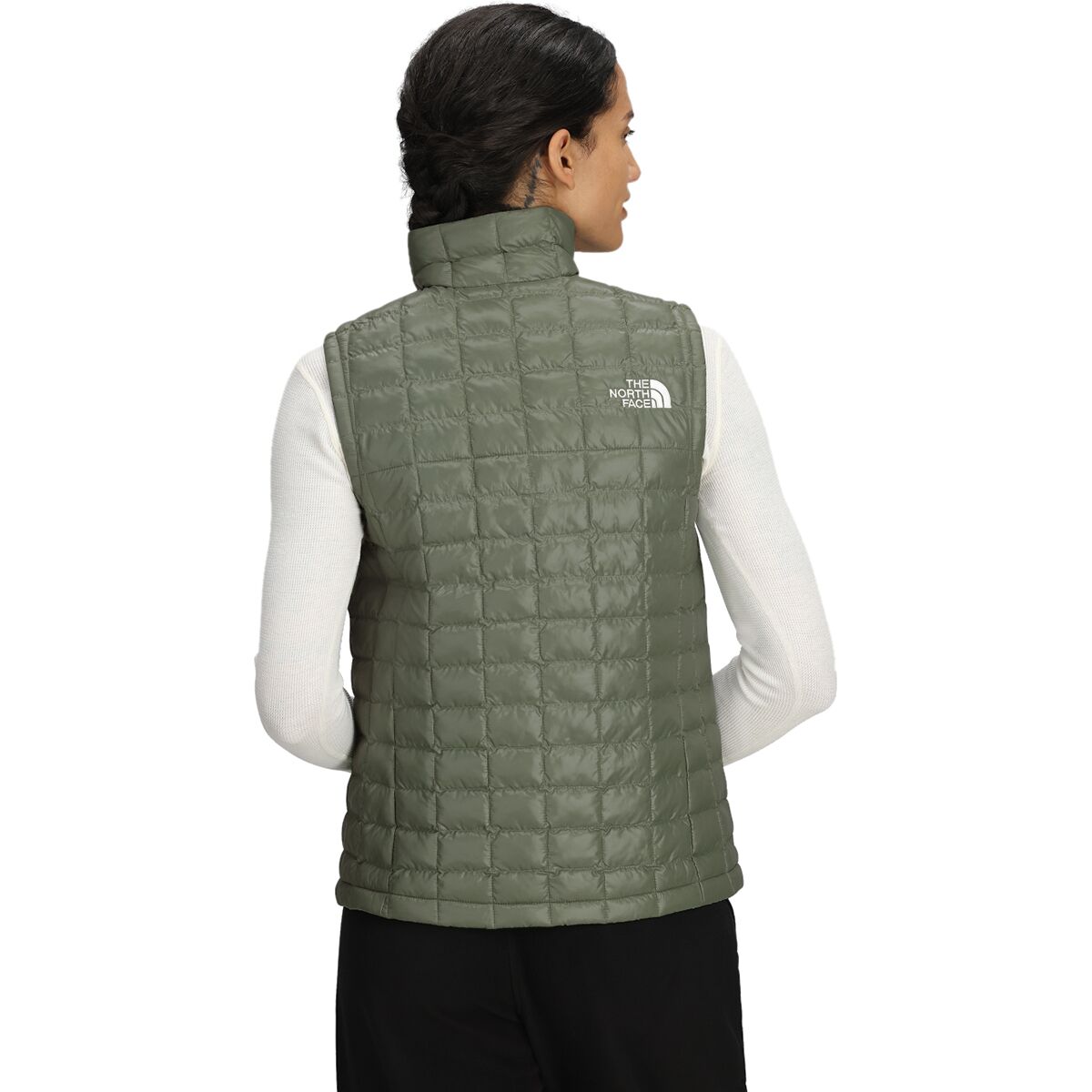 Женский жилет The North Face ThermoBall Vest, цвет: Туманный — фото 2