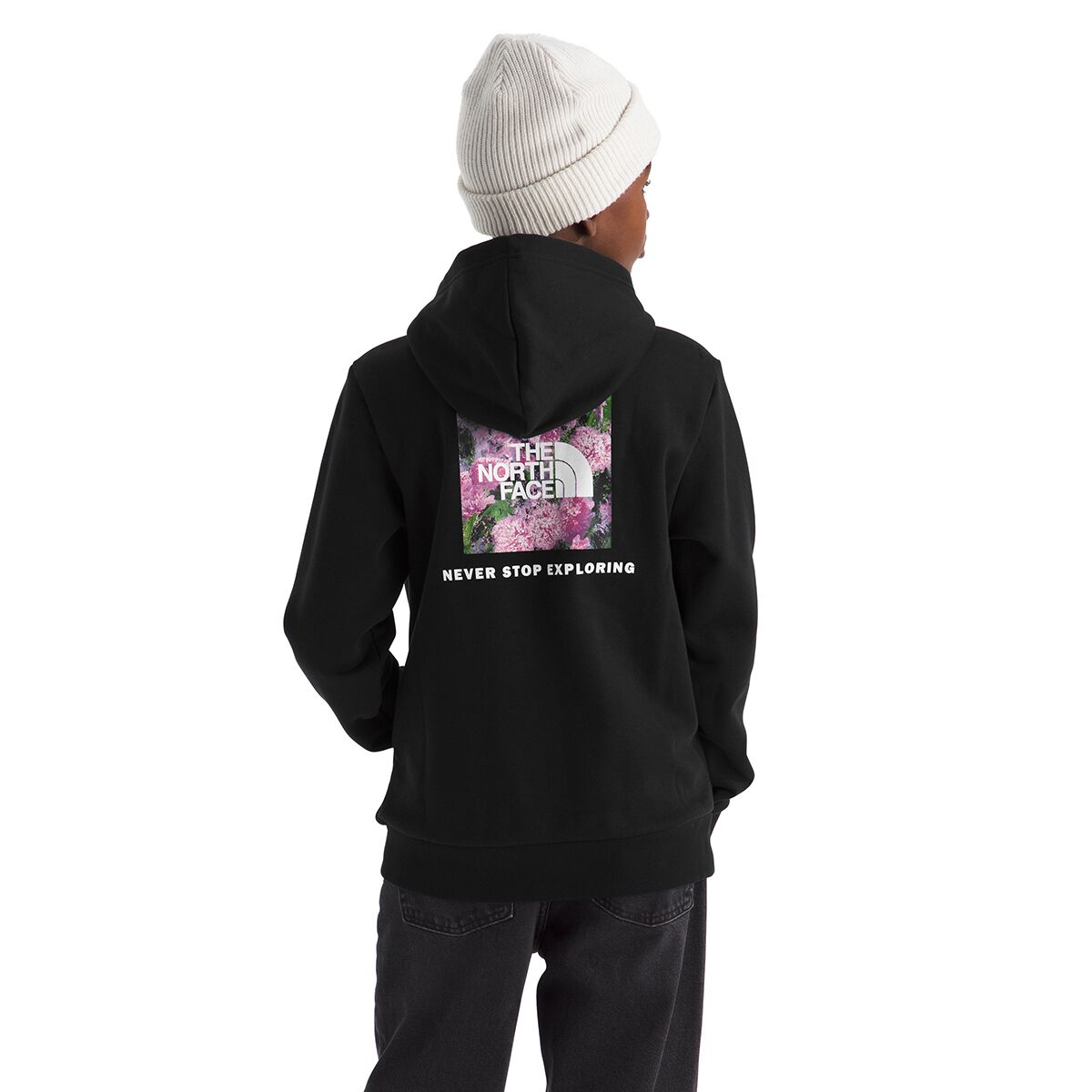 Детское худи The North Face Evolution Box NSE Pullover Graphic, цвет: Чёрный — фото 3