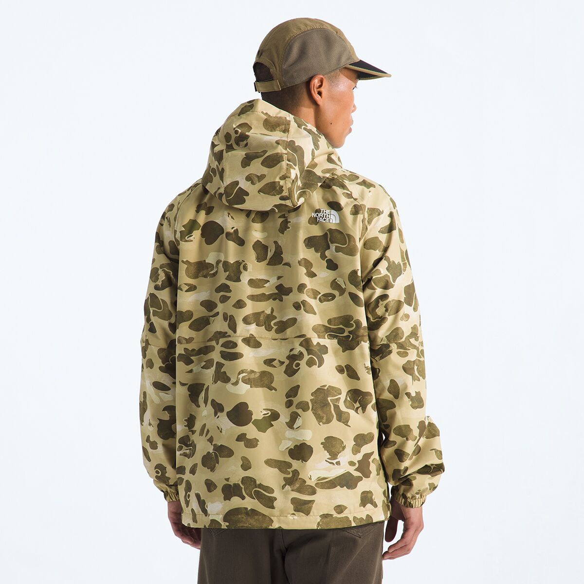 Мужская куртка The North Face Antora Rain Hooded Print, цвет: Кедровый с принтом — фото 2
