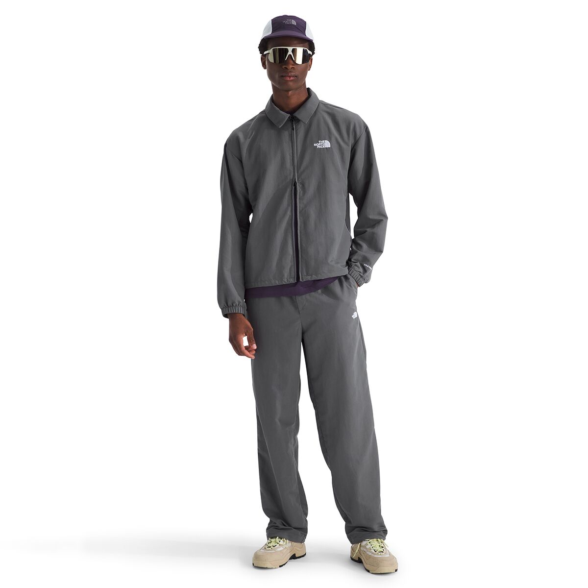 Мужская куртка The North Face TNF Easy Wind Jacket, цвет: Дымчатый жемчужный — фото 6