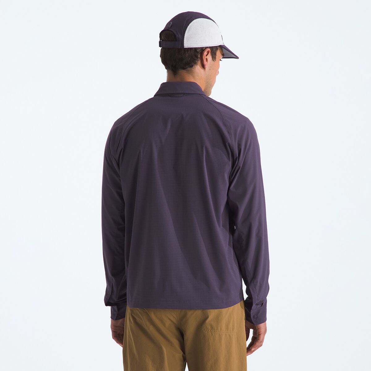 Мужская рубашка The North Face Trail Lightrange Long-Sleeve Shirt, цвет: Сумеречный — фото 2