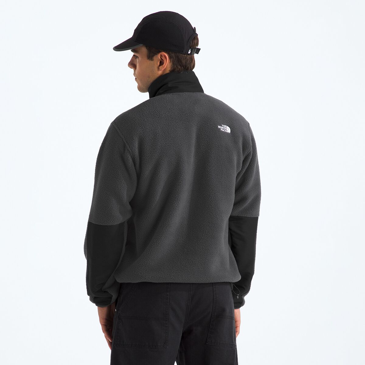 Мужская куртка The North Face Yumiori Off Peak 1/2-Zip, цвет: Асфальтовый серый / Чёрный — фото 2