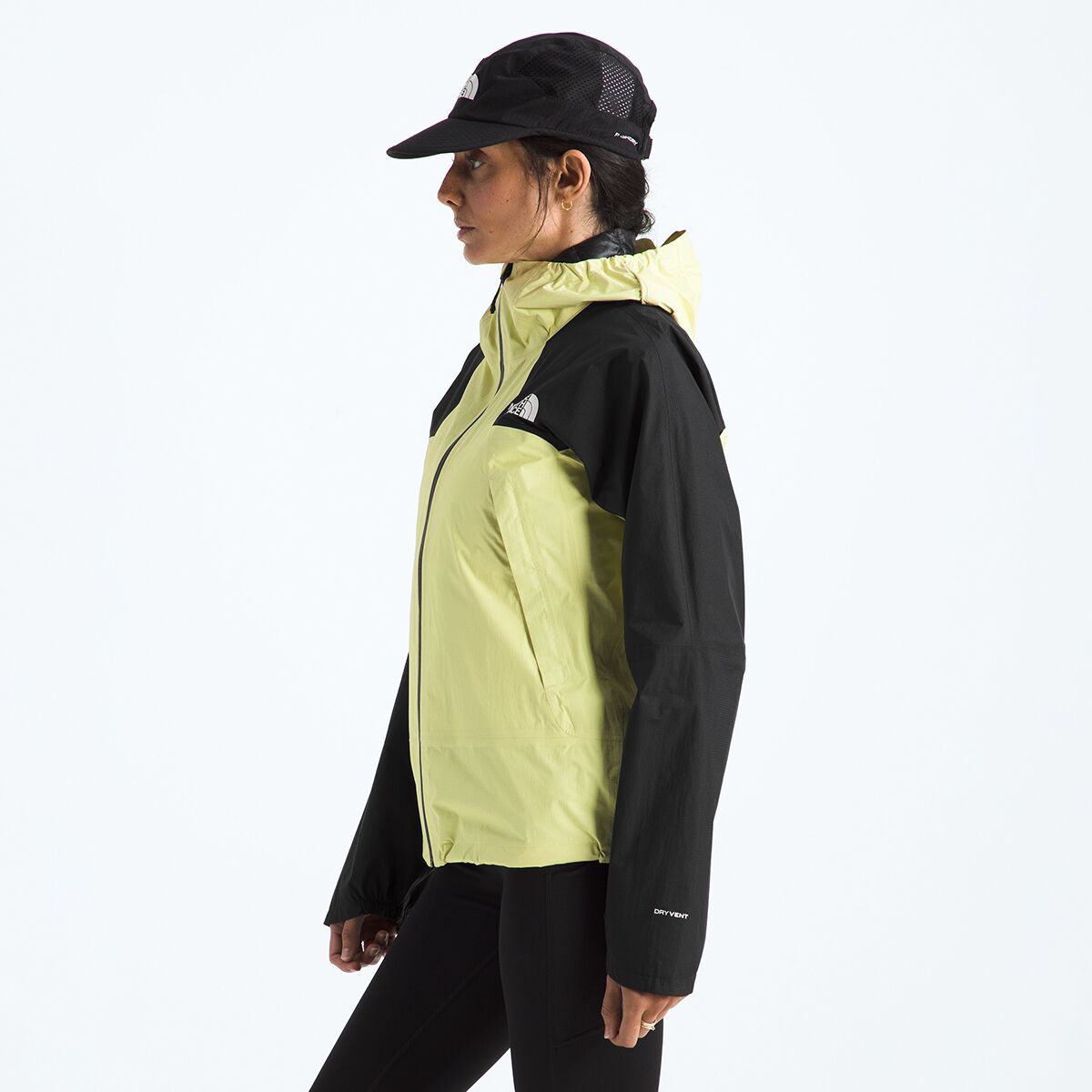 Женская куртка The North Face Ridgelite WP, цвет: Лимонный туманный / Чёрный — фото 3