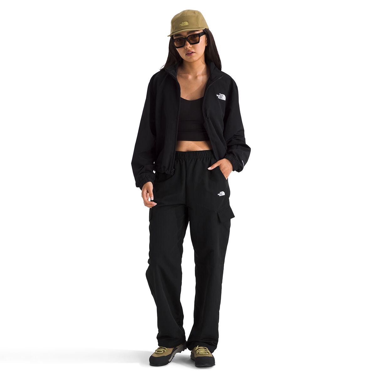 Женские брюки The North Face TNF Easy Wind Cargo Pant, цвет: Чёрный — фото 5