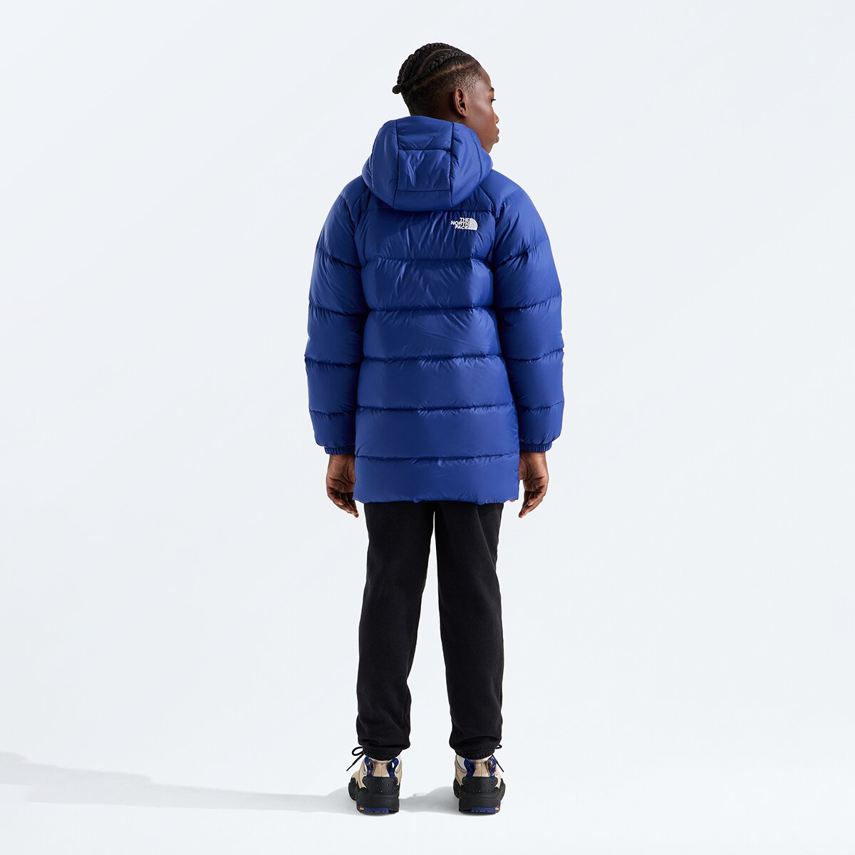 Детская куртка The North Face Hydrenalite Down Hooded, цвет: Насыщенный синий — фото 3