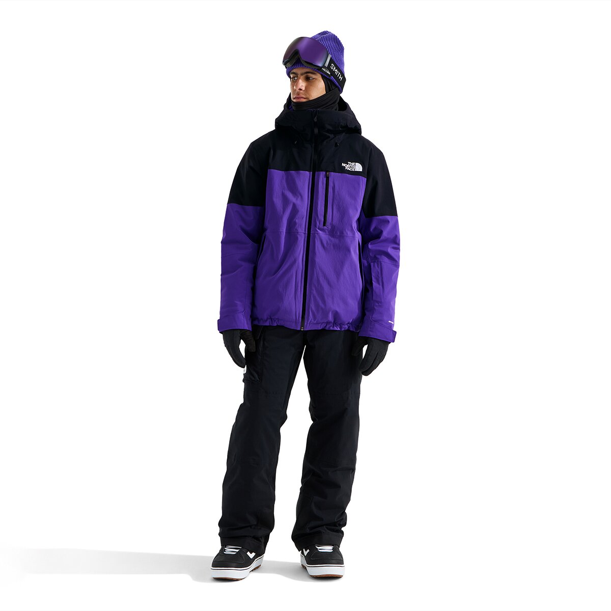 Мужская куртка The North Face Freedom Insulated, цвет: Фиолетовый / Чёрный — фото 4