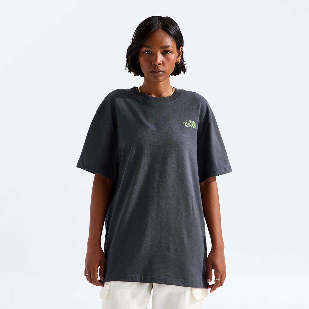 Футболка The North Face NSE Slopes Relaxed Short-Sleeve Graphic, цвет: Антрацитовый серый — фото 2