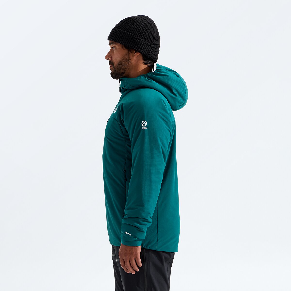 Мужское худи The North Face Summit Casaval, цвет: Бирюзовый — фото 3