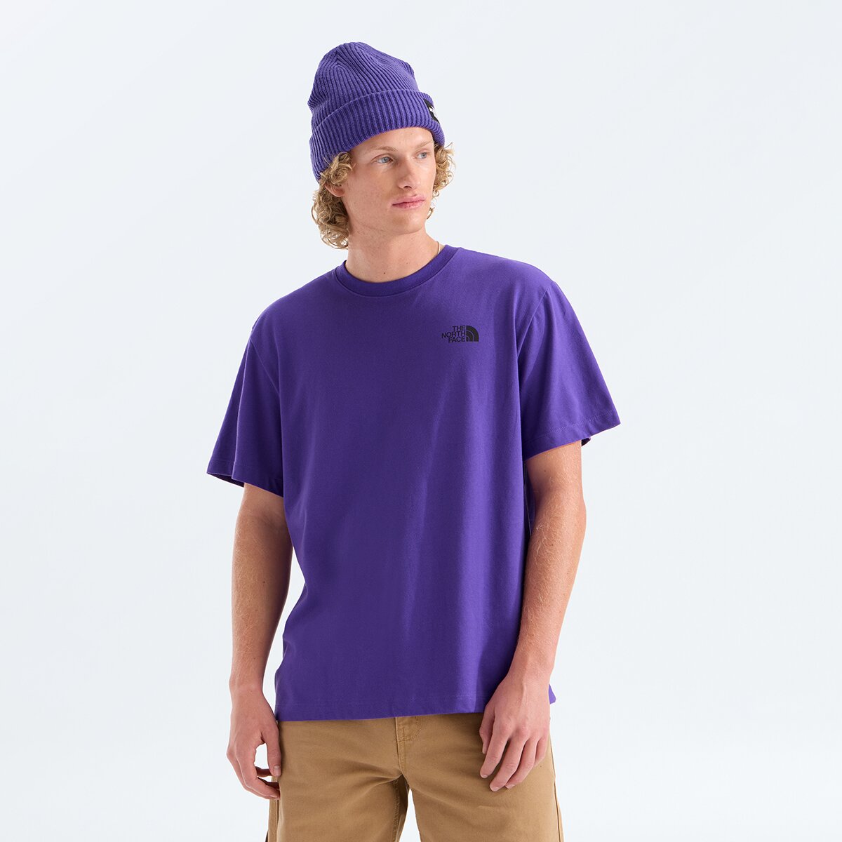 Футболка The North Face Tested And Proven Relaxed Short-Sleeve, цвет: Фиолетовый — фото 3