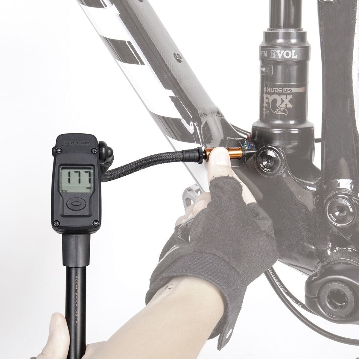 Topeak Pocket Shock Digital Fork & Shock Pump