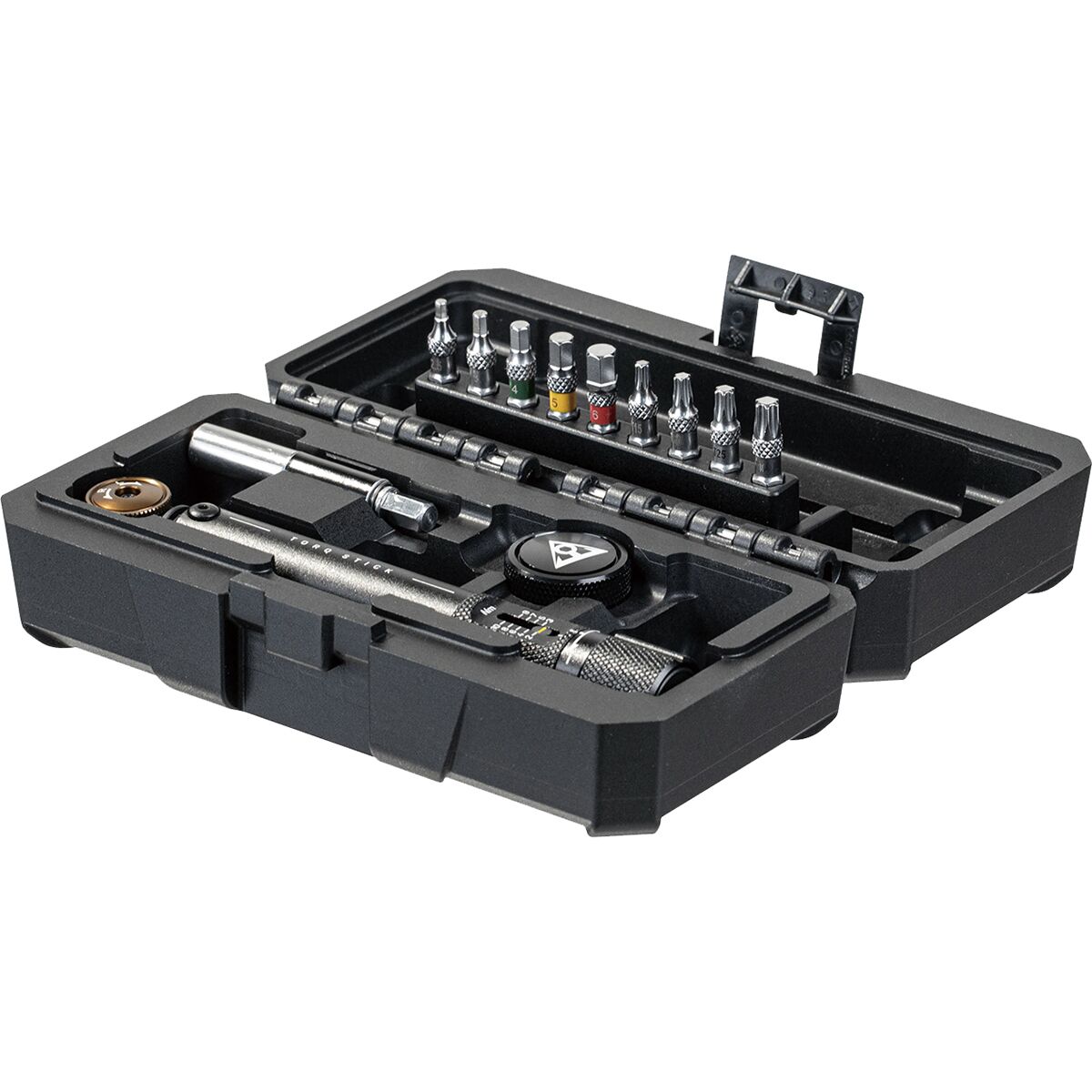 Topeak Torq Bitkit - Set Di 9 Punte Torx In Acciaio Per Bici - Lunghe 30mm - Compatibili Con Cricchetti E Chiavi Dinamometriche