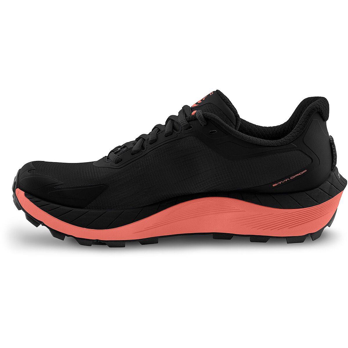 Женские кроссовки Topo Athletic MTN Racer 4 Trail Running, цвет: Чёрный / Розовый — фото 5