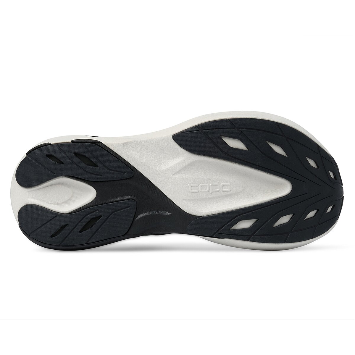 Женские кроссовки Topo Athletic Aura 2 Running, цвет: Чёрный / Облачный — фото 2