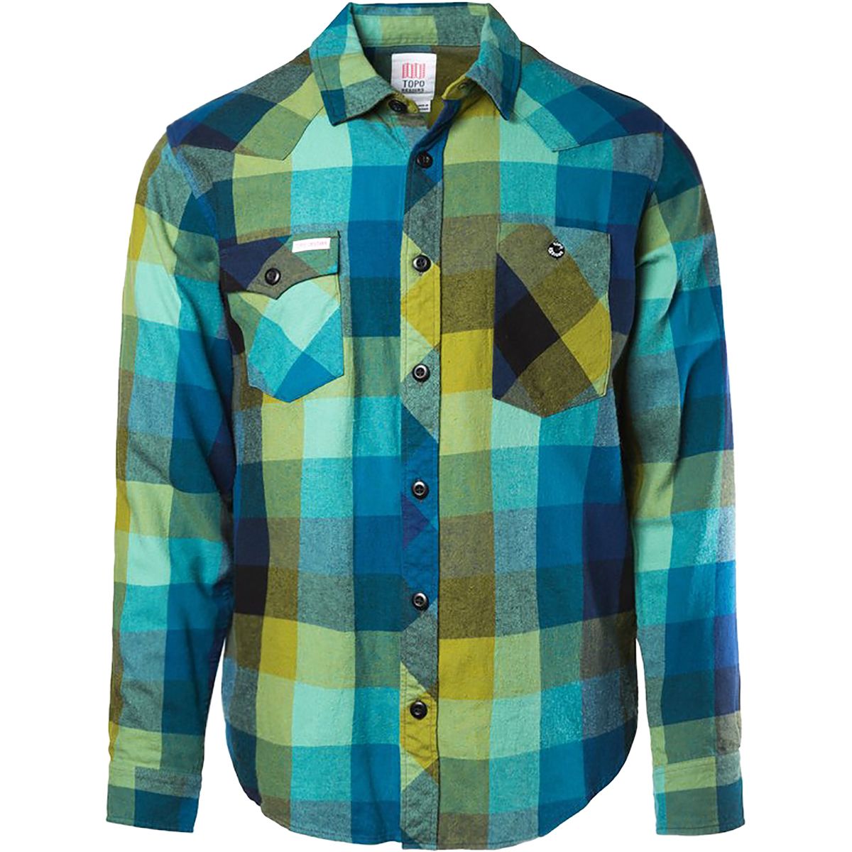 Topo Designs Plaid Flannel Work Shirt - Men's - Clothing