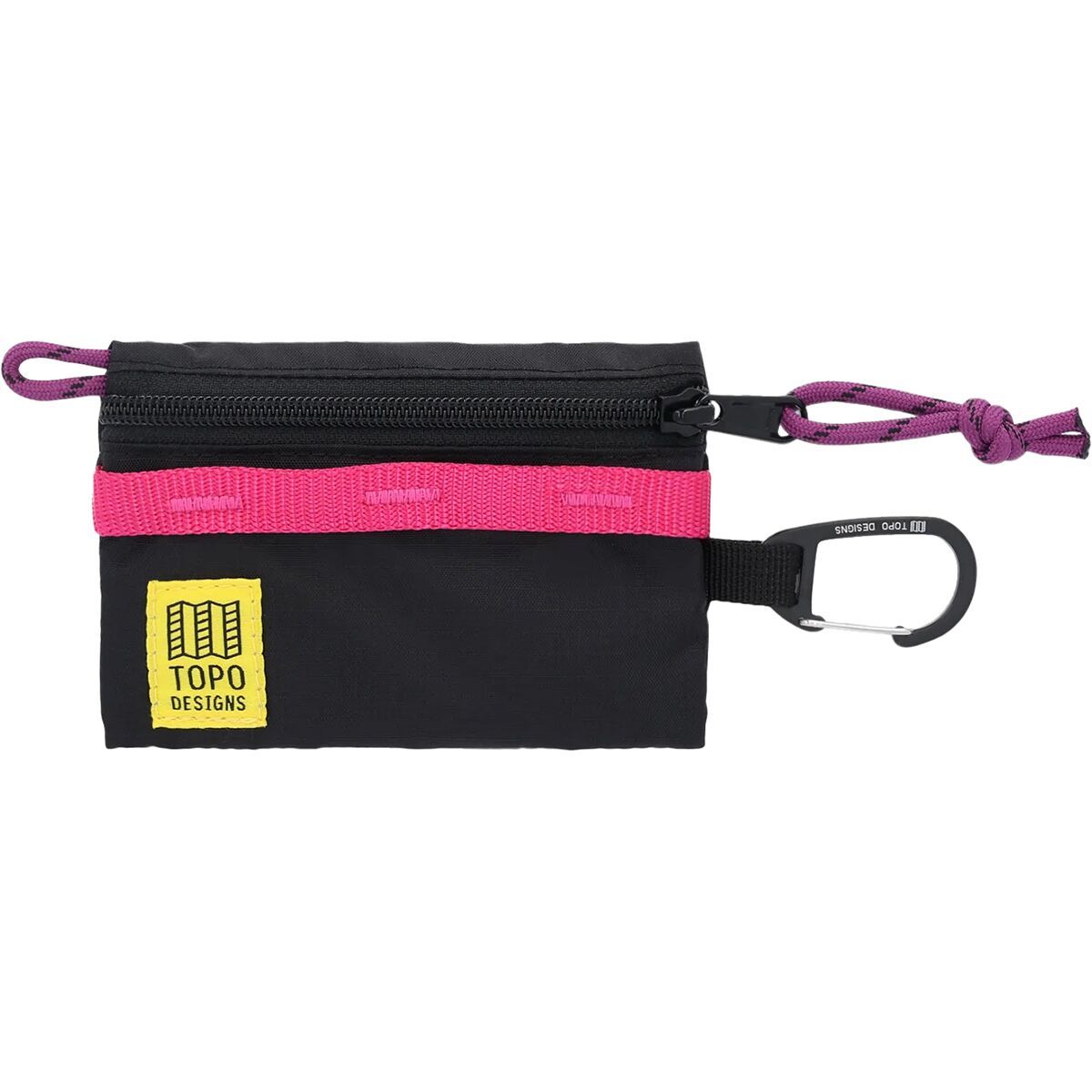 TOPO DESIGNS MOUNTAIN ACCESSORY BAG MICRO - BLACK / NEUTRAL