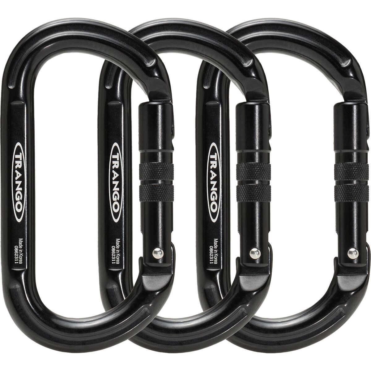Trango Oval K Carabiner - 3-Pack
