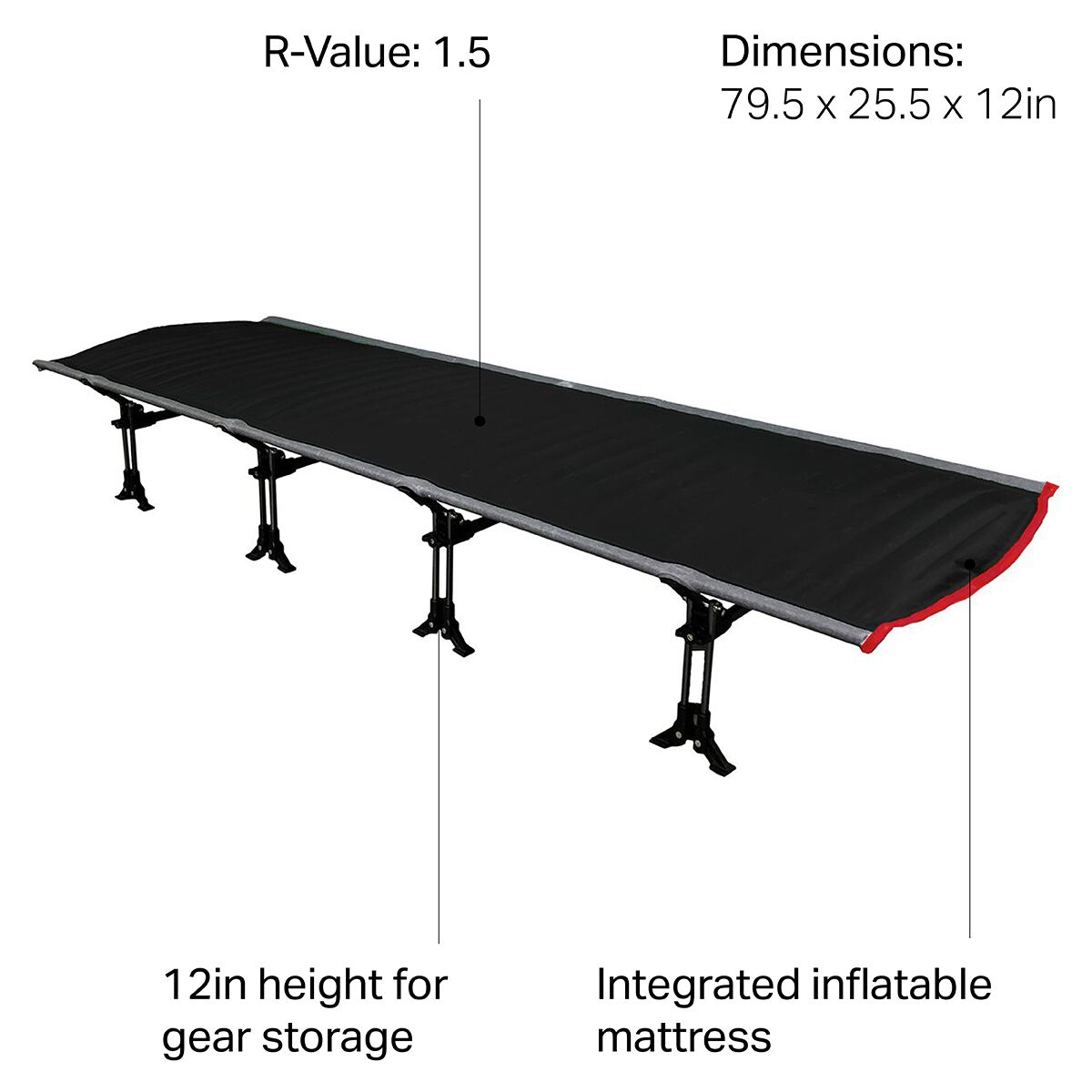 TRAVELCHAIR AirTite Cot