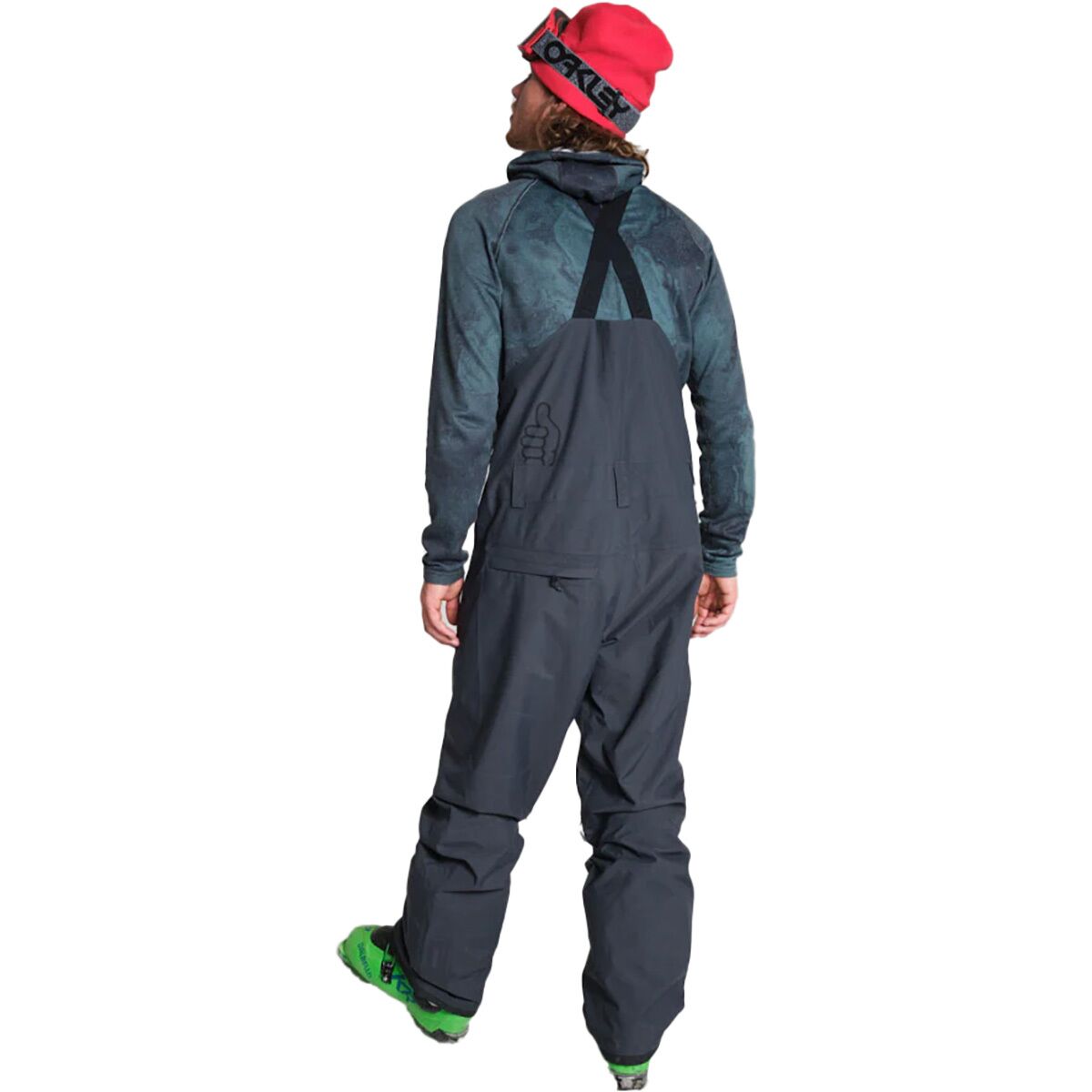 Мужские брюки Trew Gear Jefferson Bib, цвет: Антрацитовый — фото 3