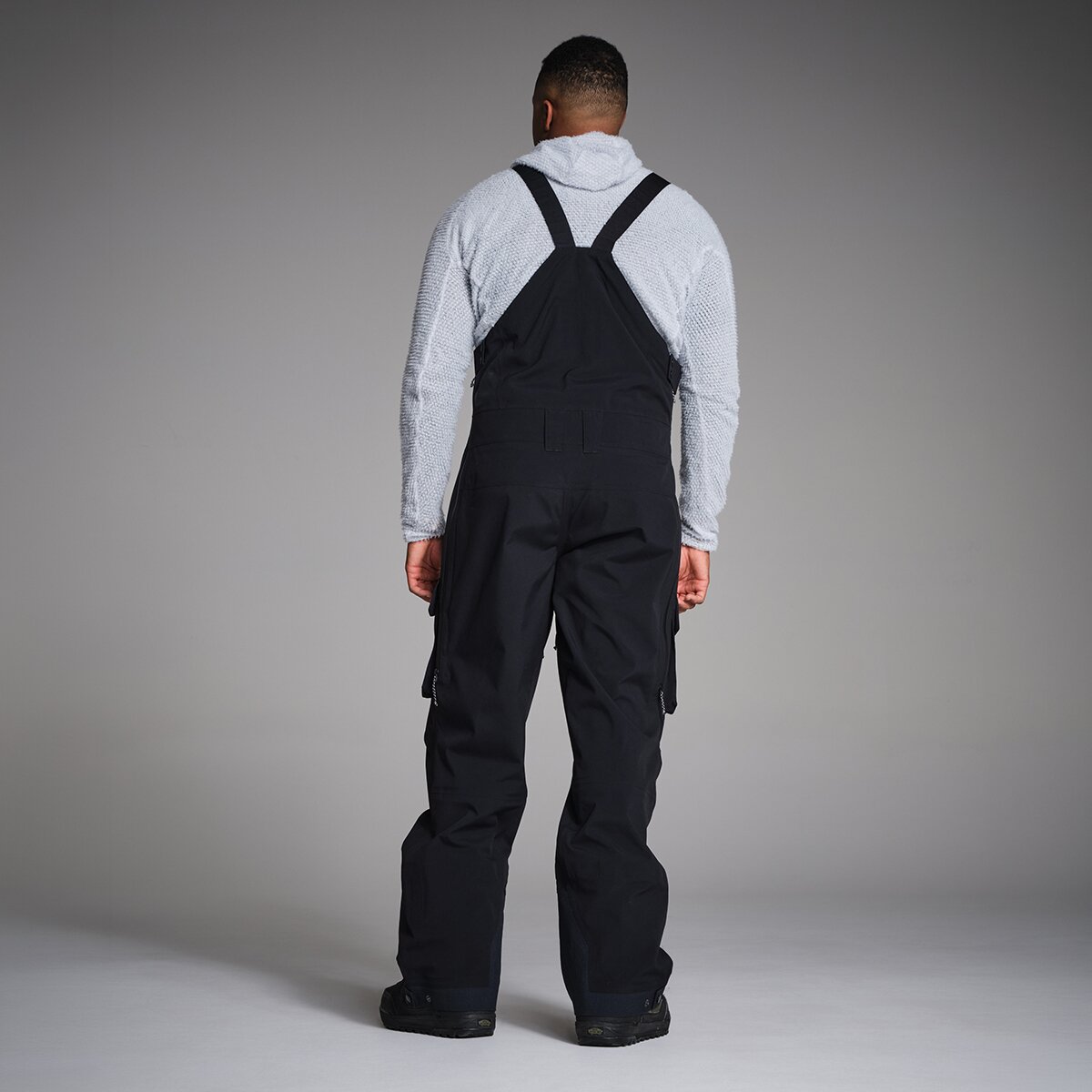 Мужские брюки Trew Gear TREWth Bib Pant, цвет: Чёрный — фото 3