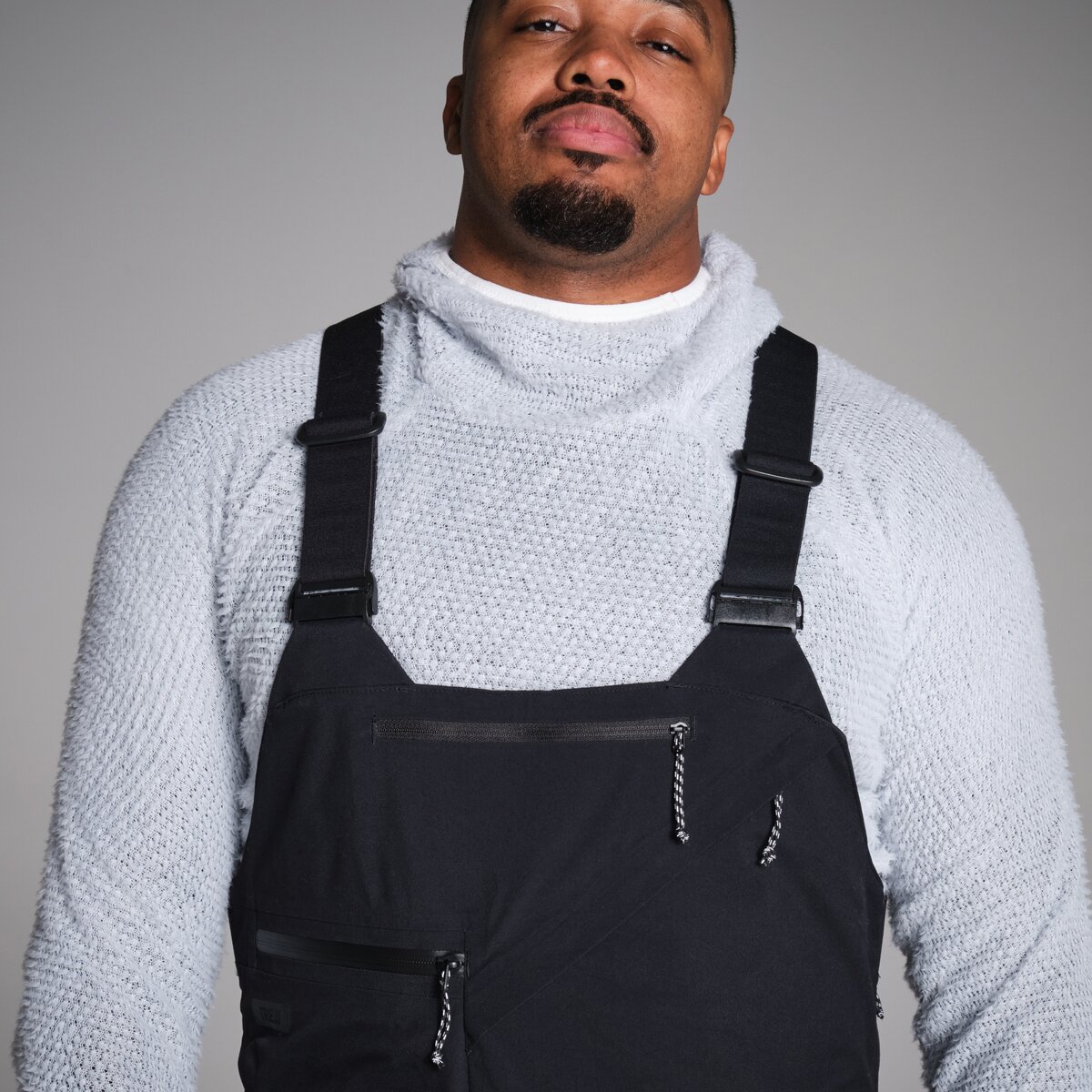 Мужские брюки Trew Gear TREWth Bib Pant, цвет: Чёрный — фото 5