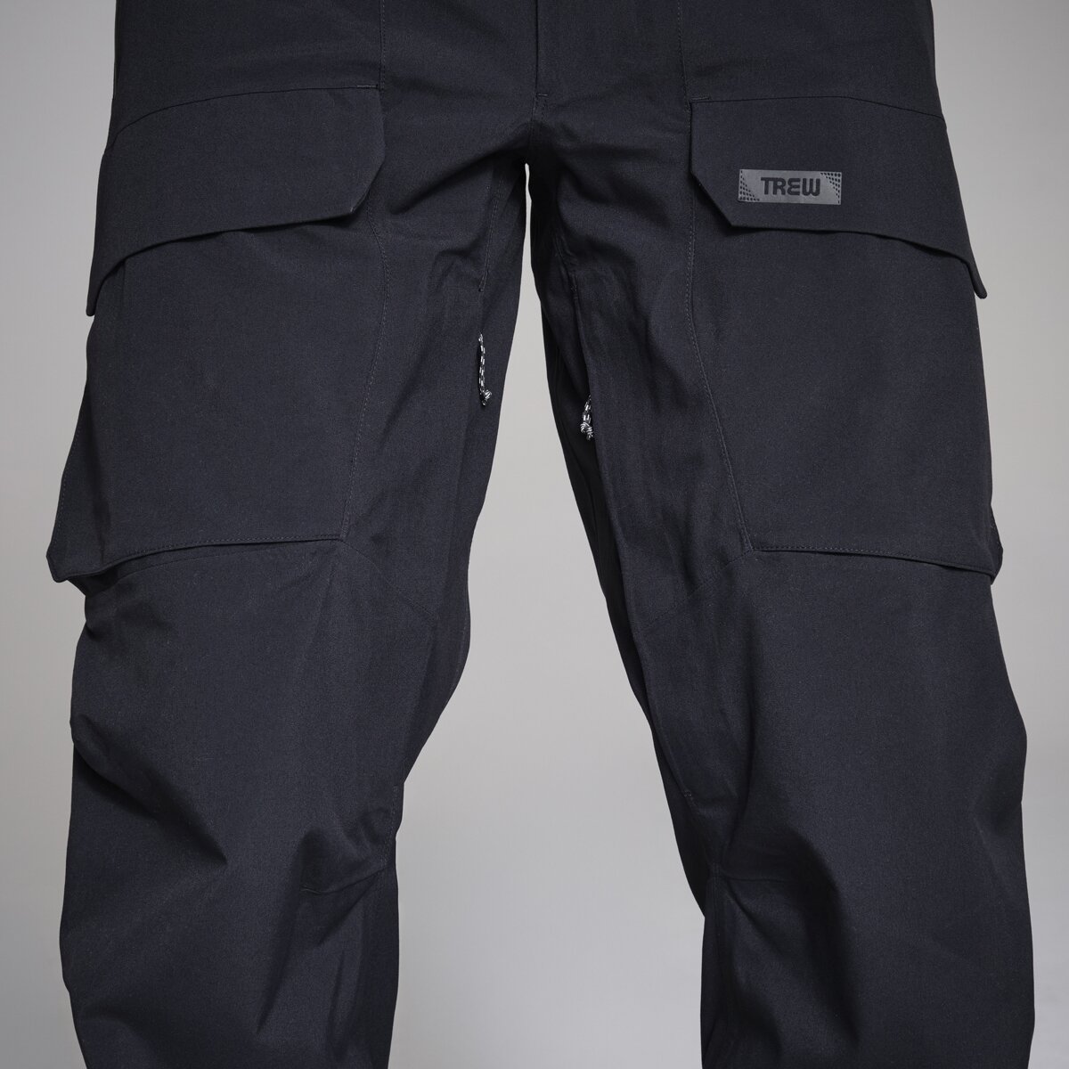Мужские брюки Trew Gear TREWth Bib Pant, цвет: Чёрный — фото 9