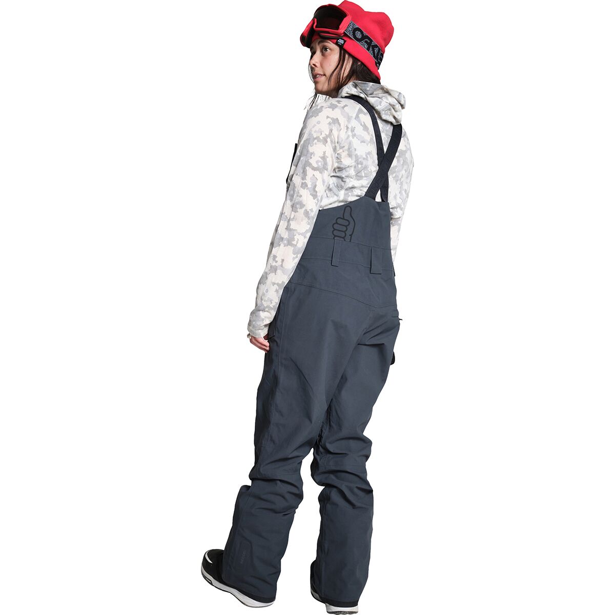 Женские брюки Trew Gear Astoria Bib, цвет: Антрацитовый — фото 2