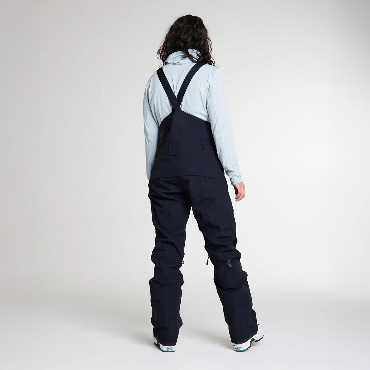 Женские брюки Trew Gear Chariot Bib Pant, цвет: Чёрный — фото 2