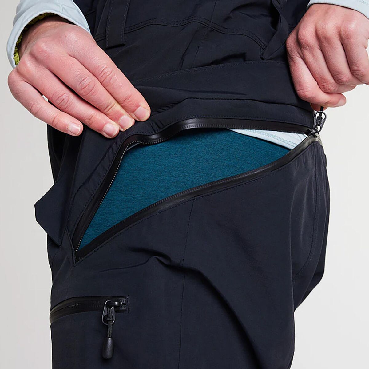Женские брюки Trew Gear Chariot Bib Pant, цвет: Чёрный — фото 5