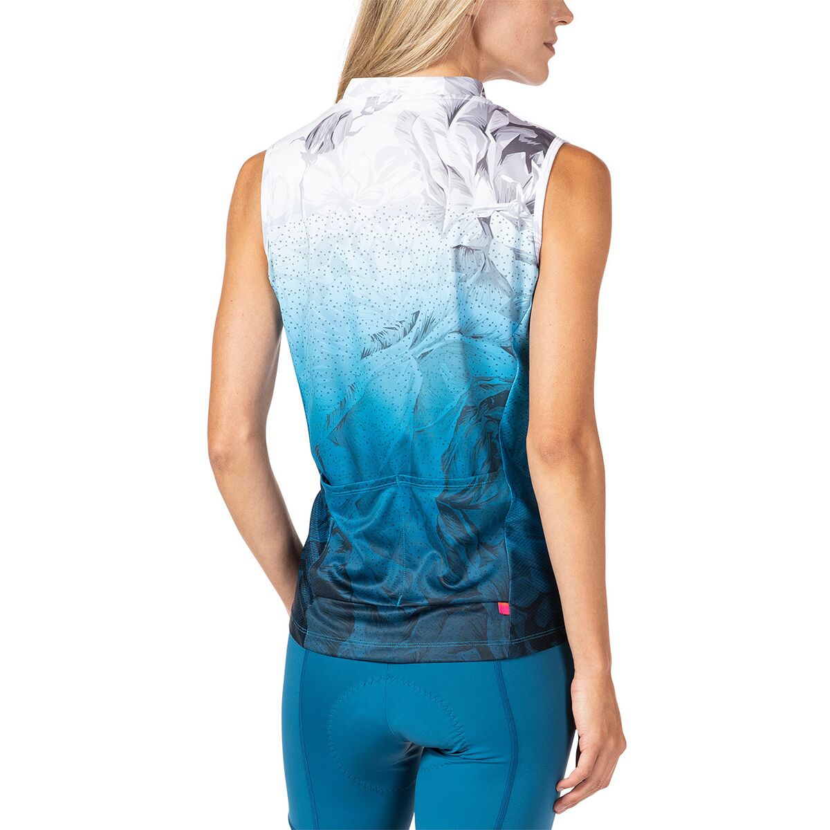 terry sleeveless cycling jersey