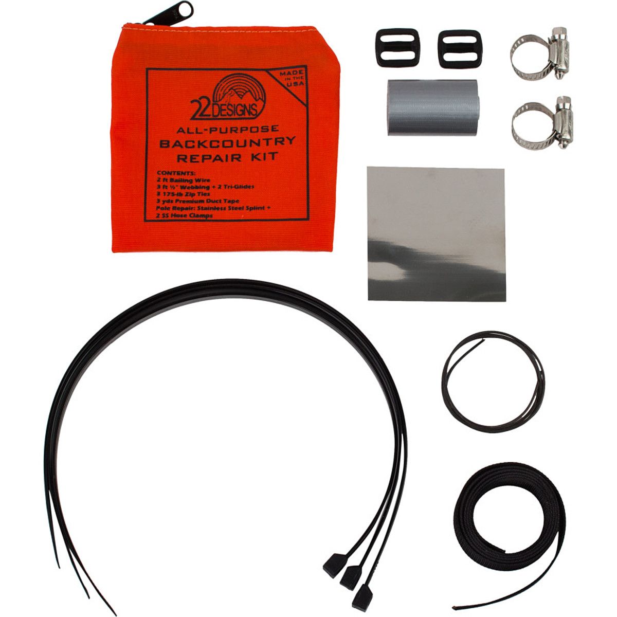 22 Designs Universal Backcountry Repair Kit Ski
