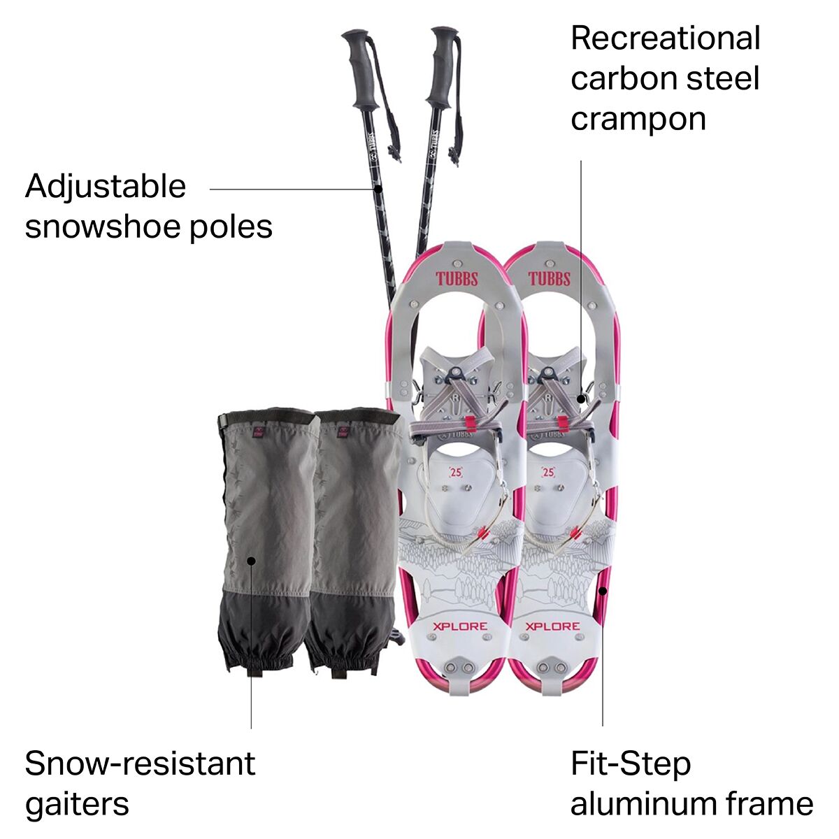 Tubbs Xplore Snowshoe Kit - Women´s