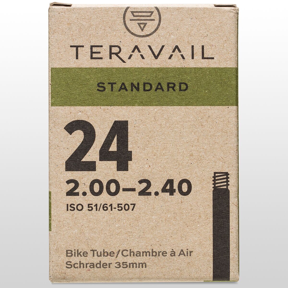 Teravail 24in Standard Schrader Tube