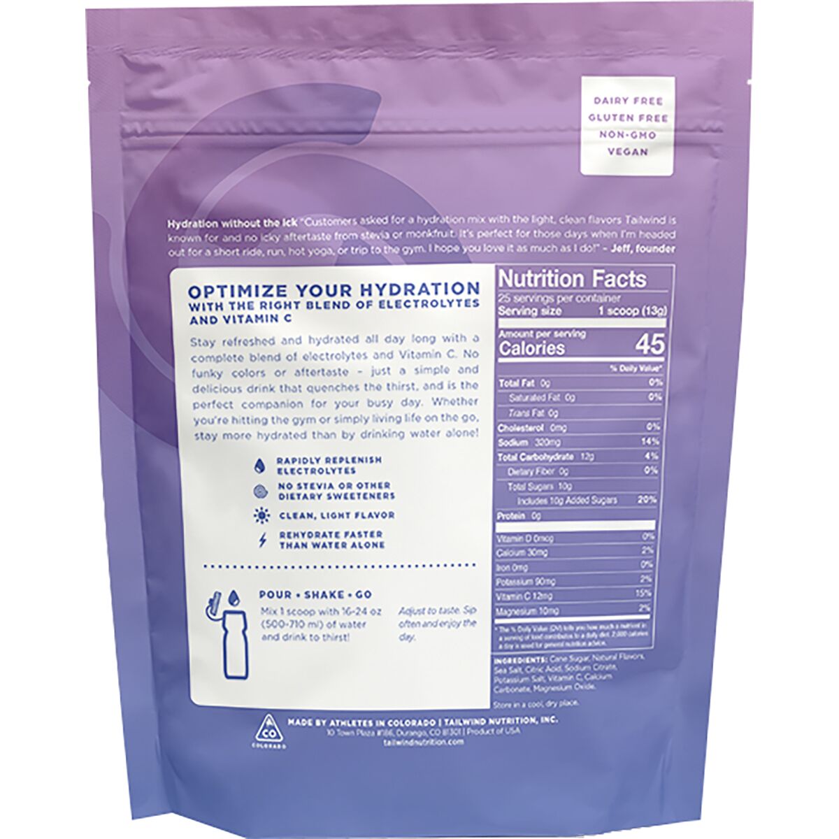 Tailwind Nutrition Rapid Hydration