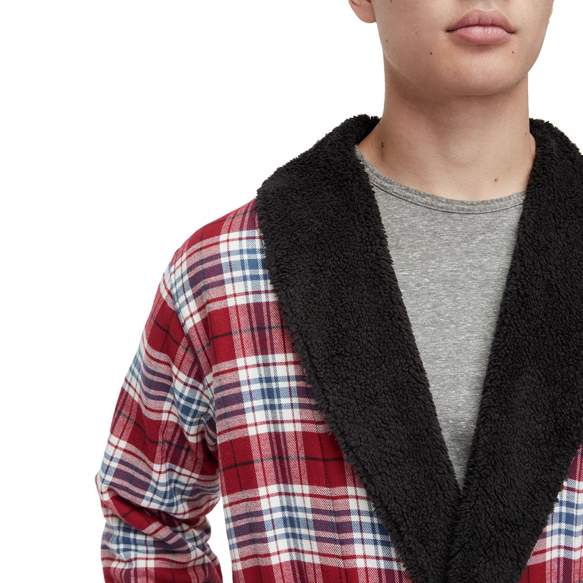 UGG Kalib Plaid Robe Men's