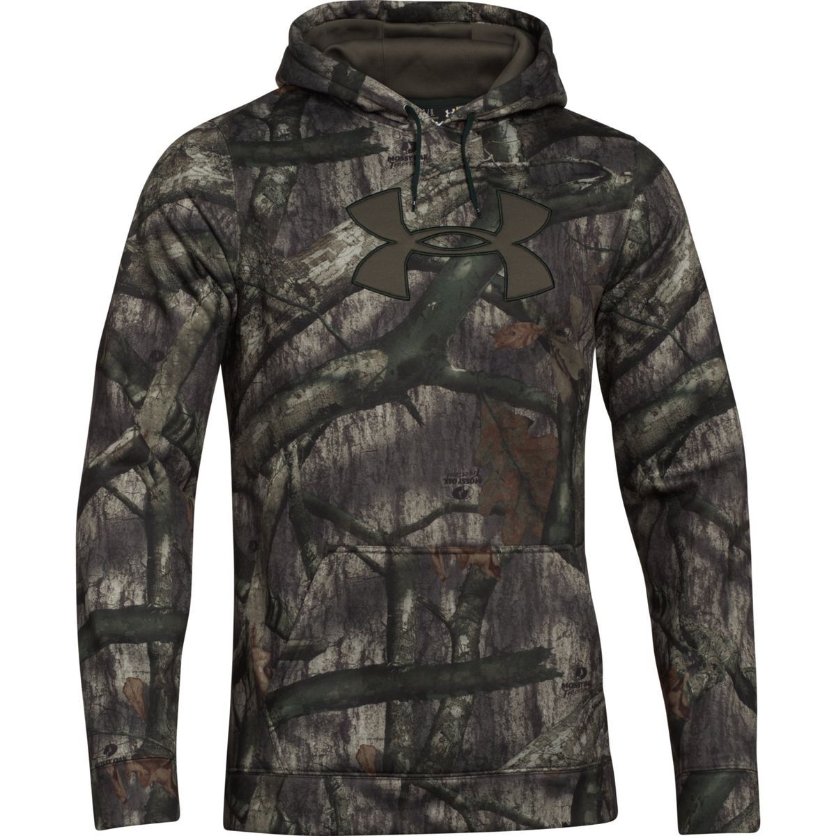Under Armour Camo Big Logo Pullover Hoodie Tall Men's Clothing